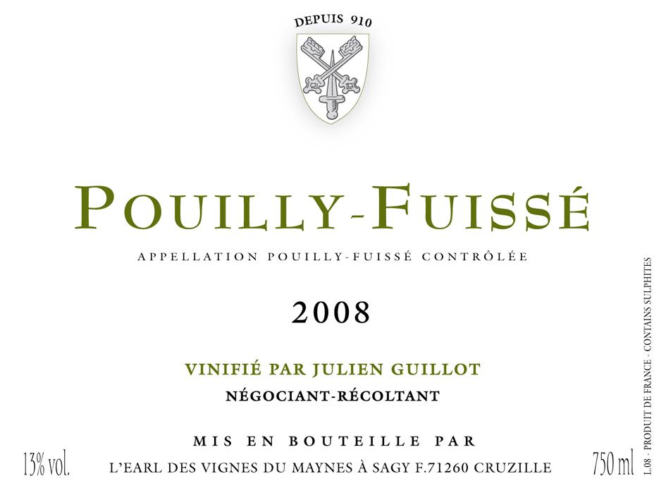 Clos Des Vignes Du Maynes White Wine