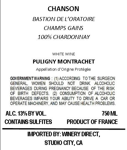 Bastion De L'oratoire Champs Gains