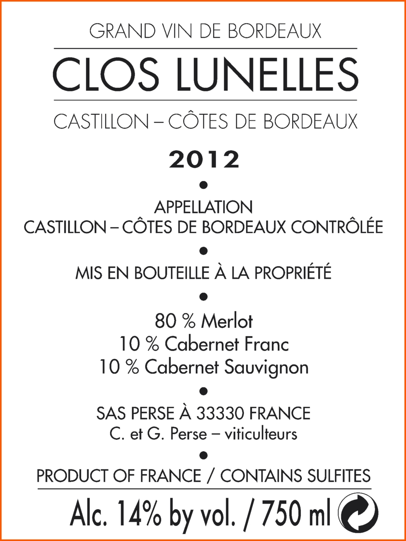 Clos Lunelles