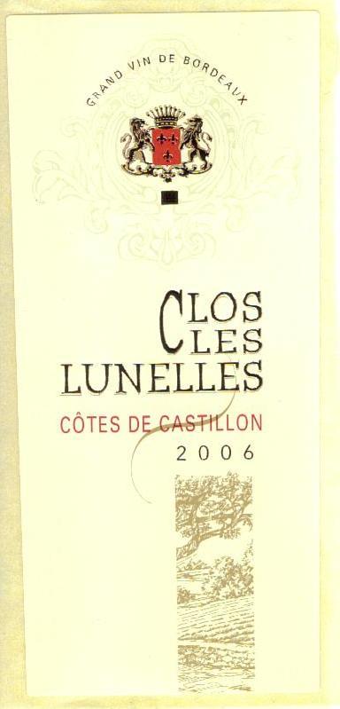 Lunelles Côtes De Castillon