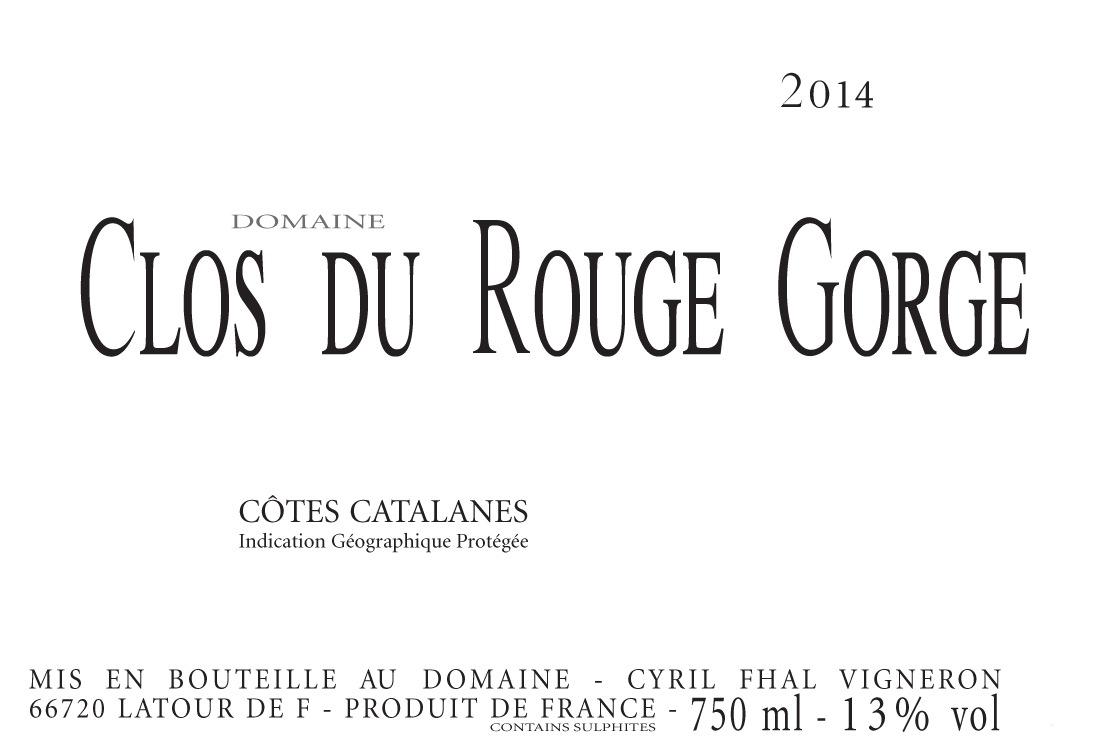 Clos Du Rouge Gorge White Table Wine