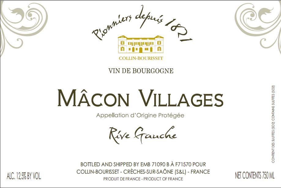 Mâcon Villages Rive Gauche White Burgundy Wine