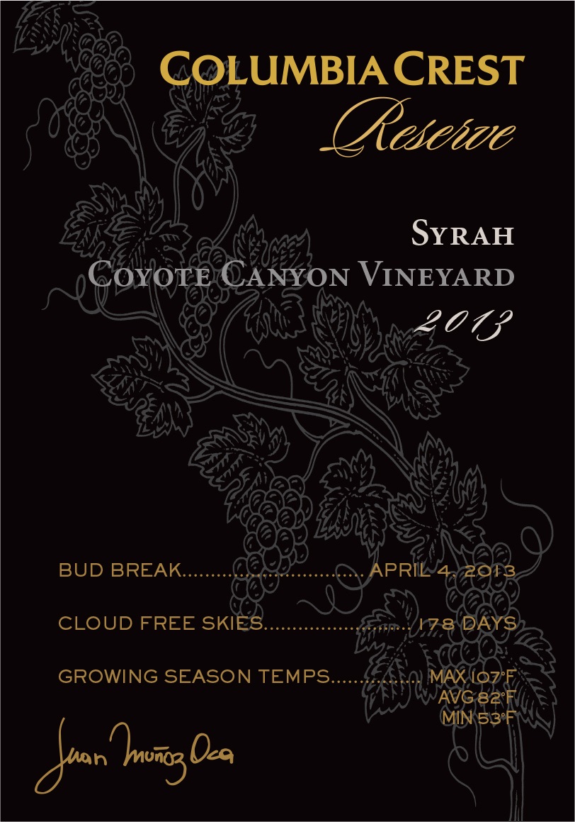 Reserve - Coyote Canyon Vineyard
