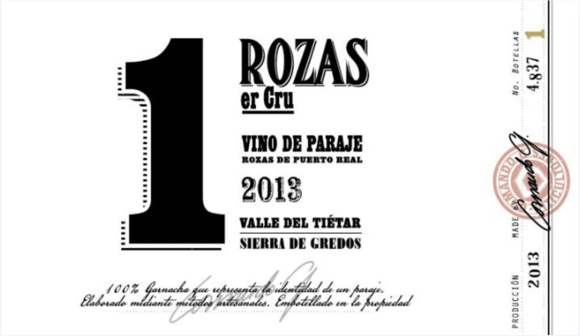 Rozas 1er Cru