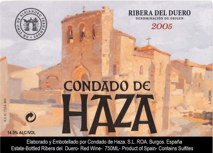 Condado De Haza Ribera Del Duero Red Wine