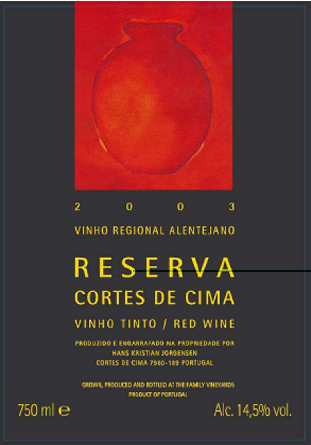 Reserva Cortes De Cima