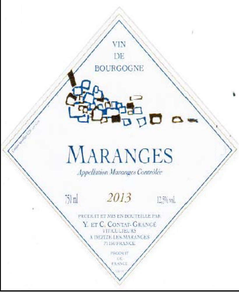Maranges Appellation Contrôlée