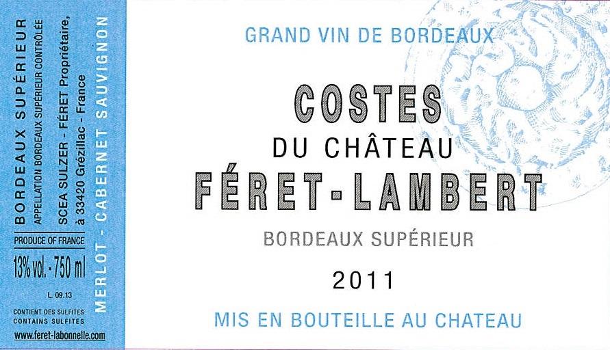 Costes Du Château Féret-Lambert