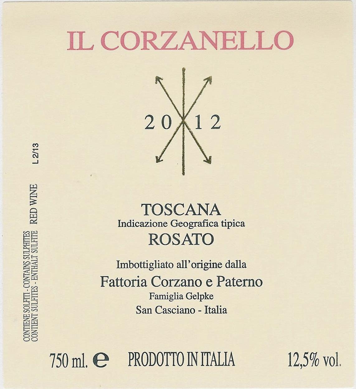 Il Corzanello Rosato