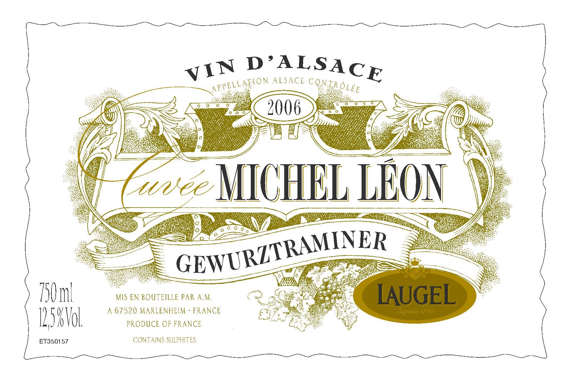 Cuvée Michel Leon Gewurztraminer