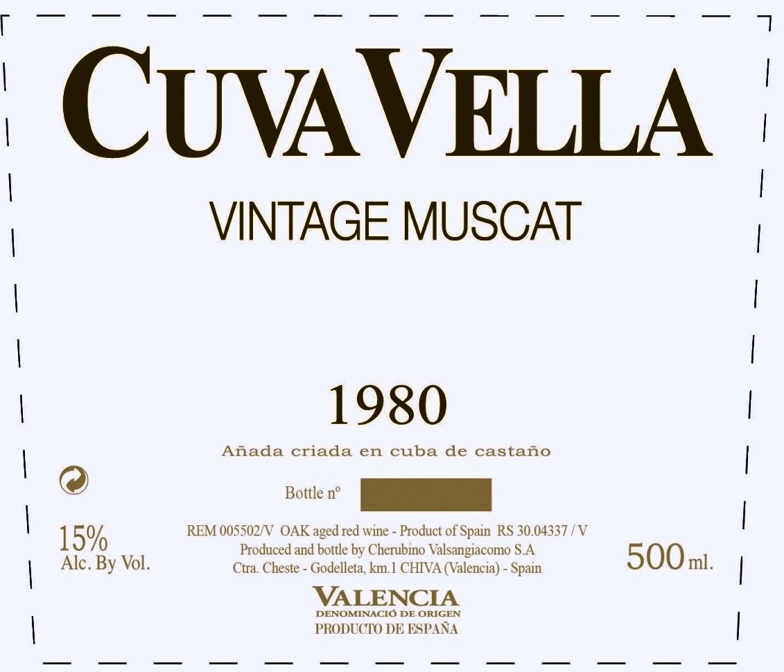Cuvavella Vintage Muscat
