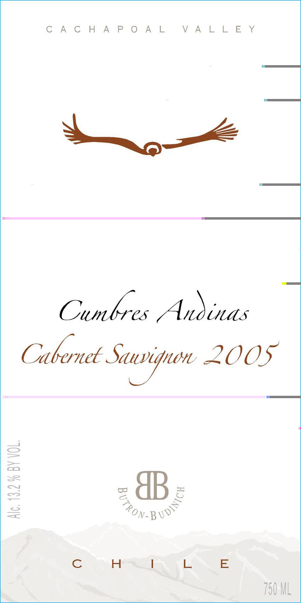Cumbres Andinas Cabernet Sauvignon