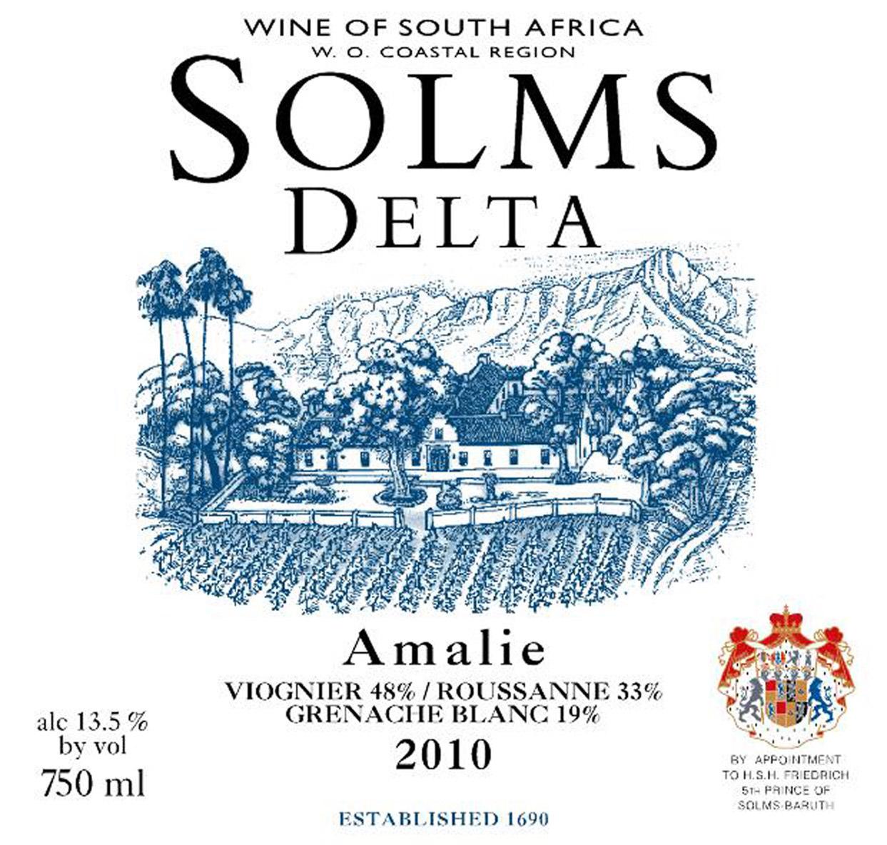 Amalie Viognier Roussanne Grenache Blanc Blend