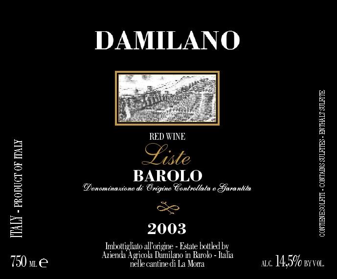 Liste Barolo