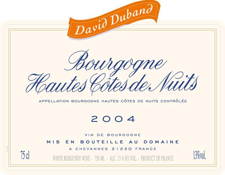 Hautes Cotes De Nuits