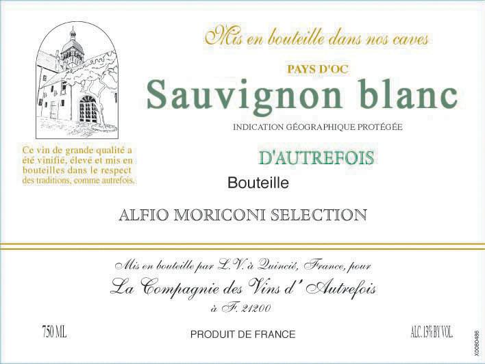 D'autrefois Sauvignon Blanc