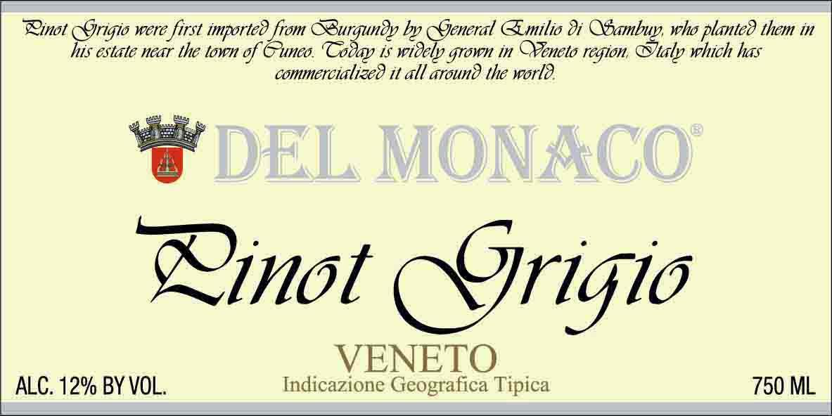 Del Monaco Pinot Grigio
