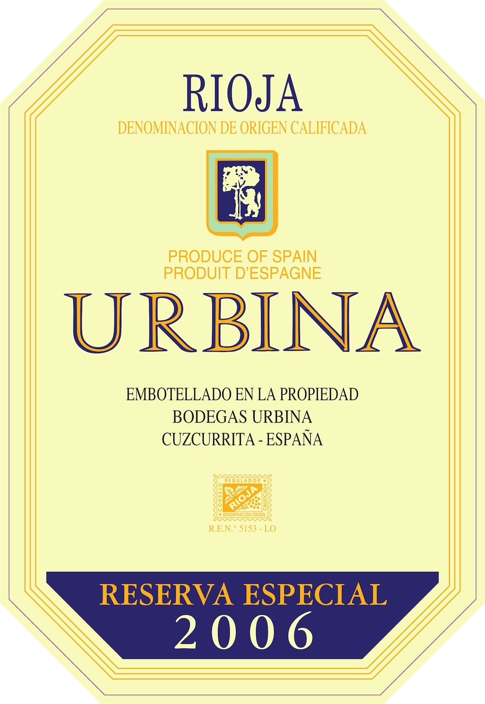 Urbina Reserva Dry Red Wine