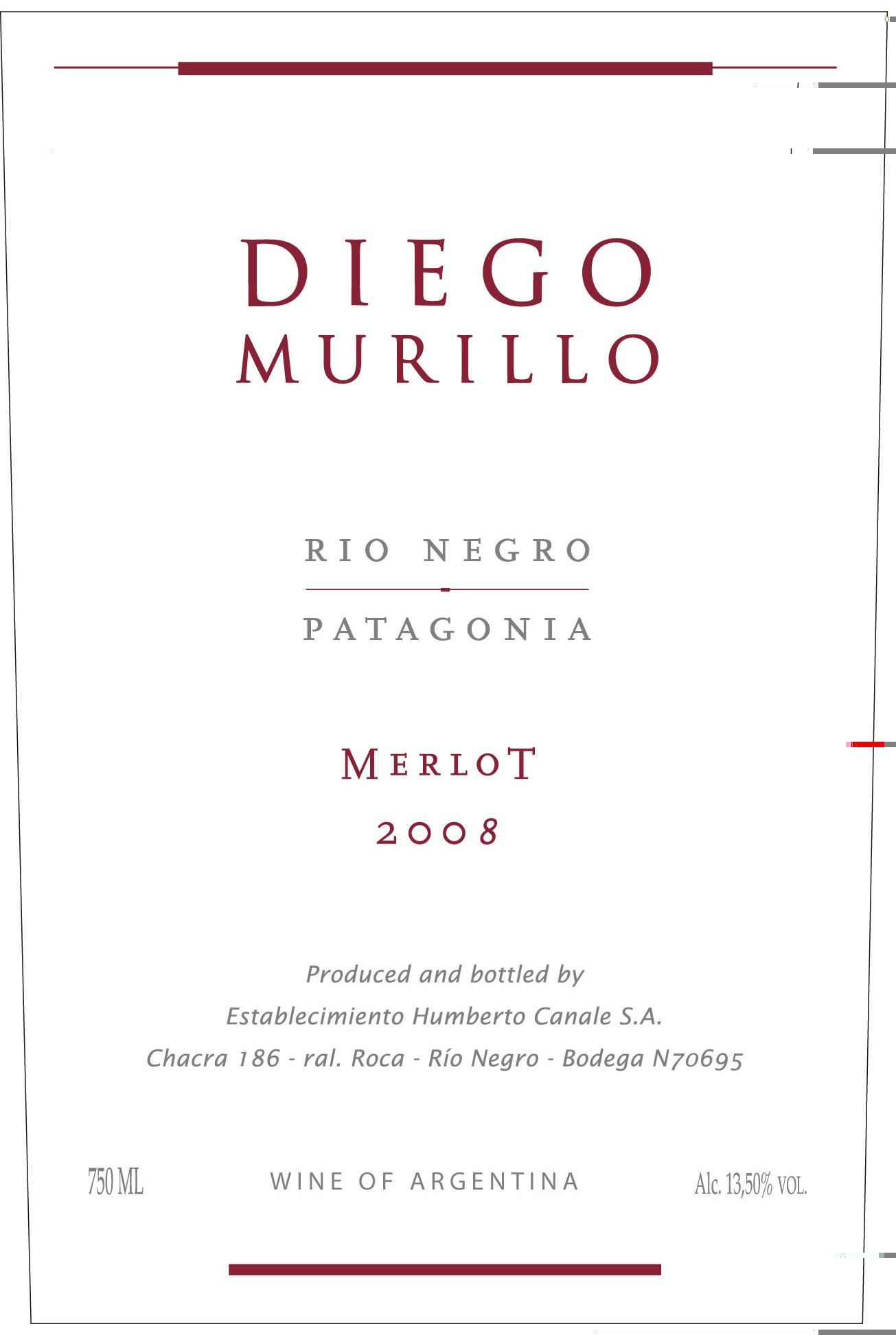 Diego Murillo Merlot