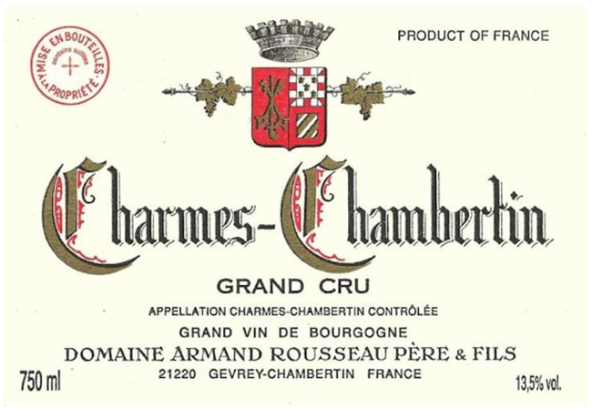 Charmes - Chambertin Grand Cru