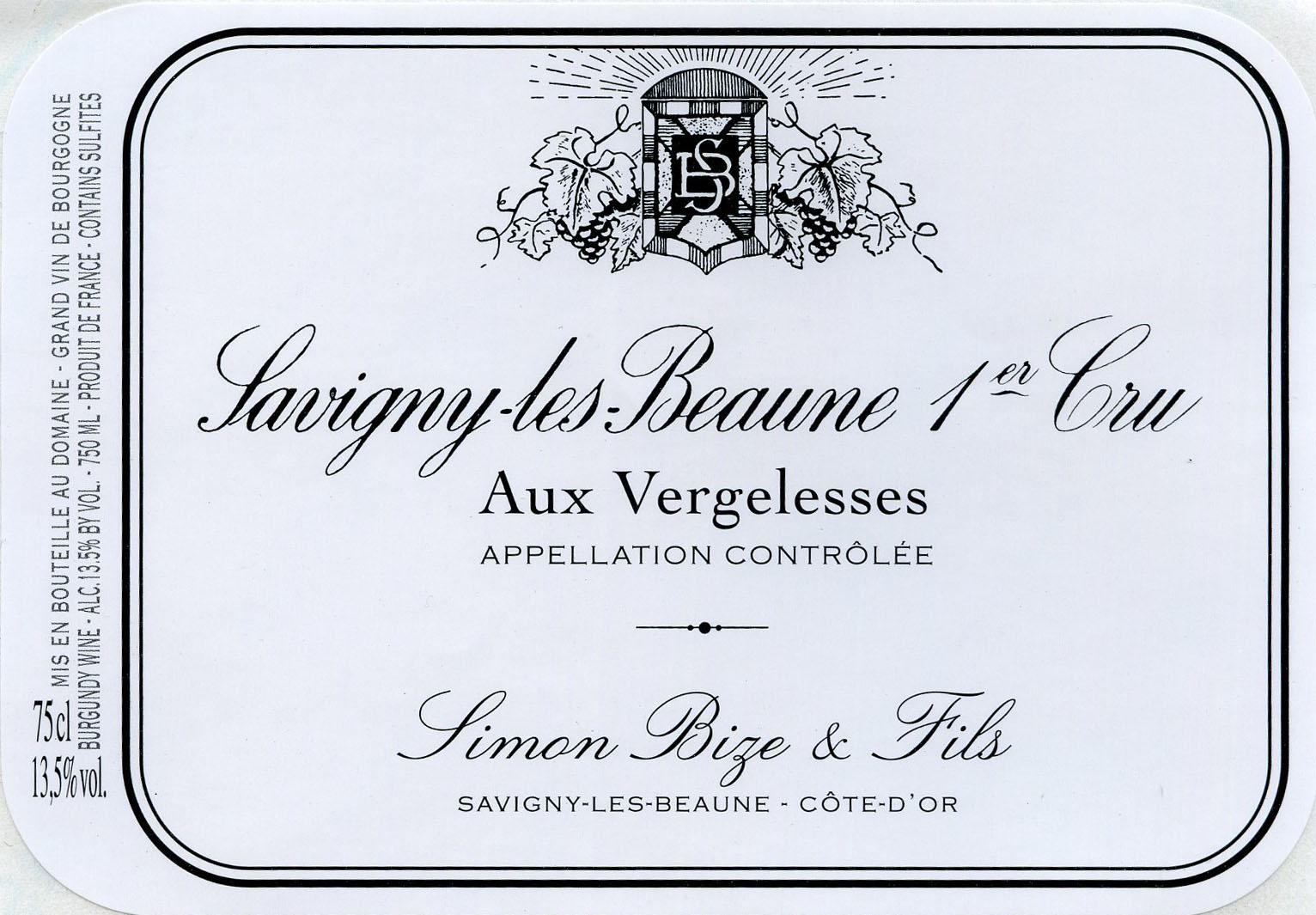 Savigny Les Beaune 1er Cru Aux Vergelesses