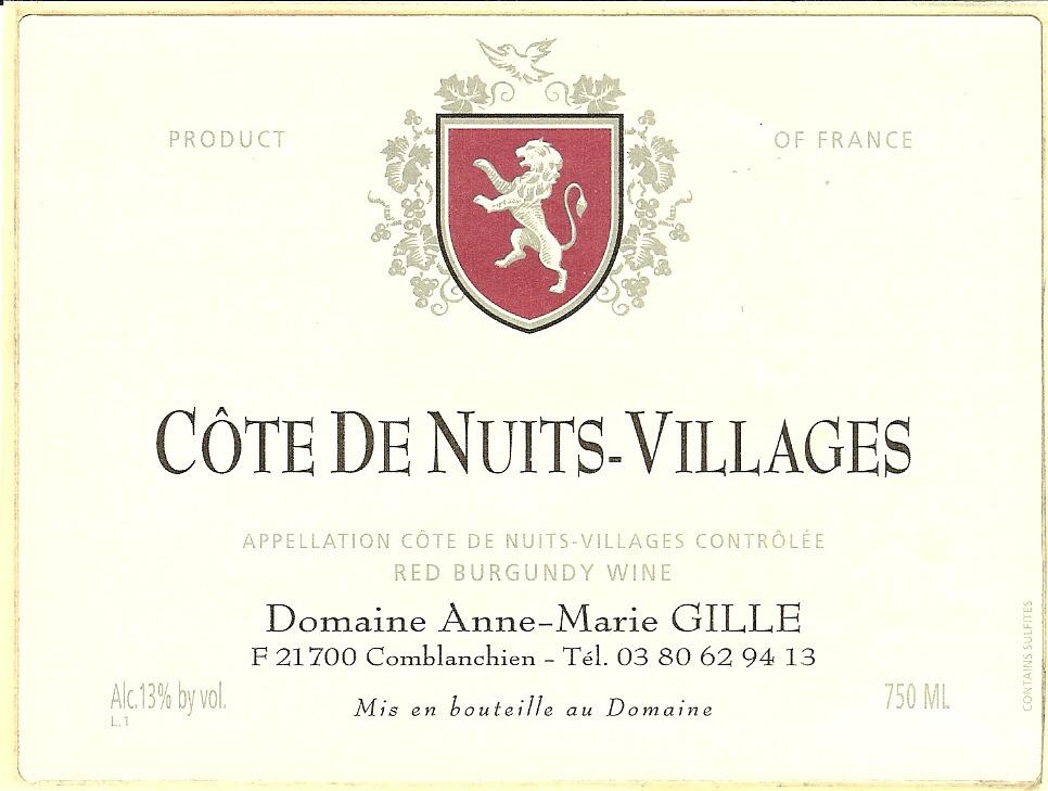 Cote De Nuits - Villages White Wine
