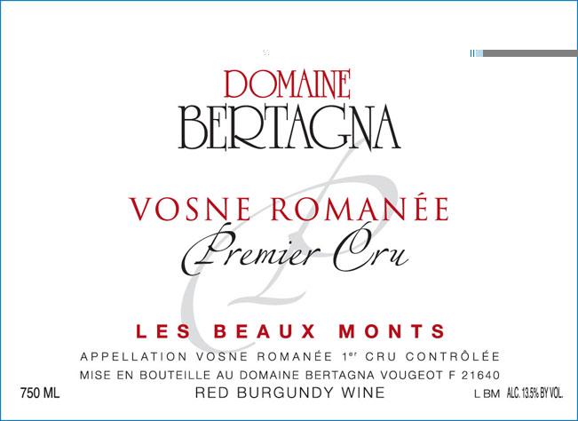 Vosne Romanée Premier Cru Les Beaux Monts