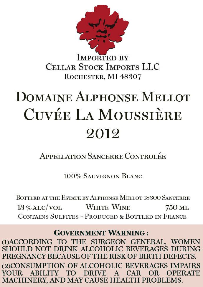 Cuvee La Moussiere