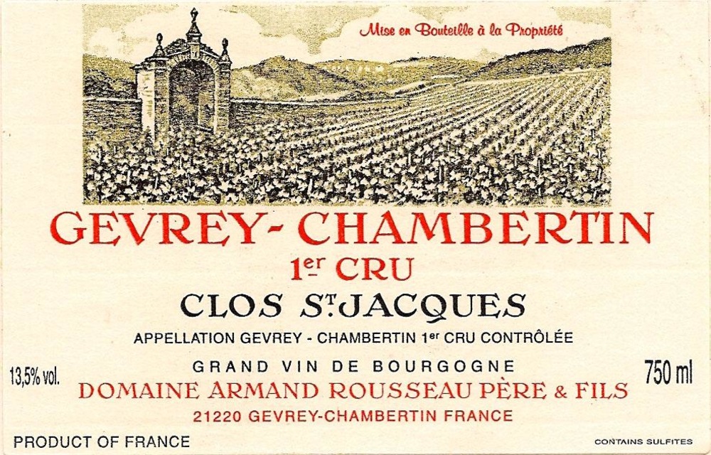 Gevrey Chambertin 1er Cru