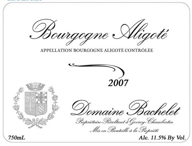 Bourgogne Aligote