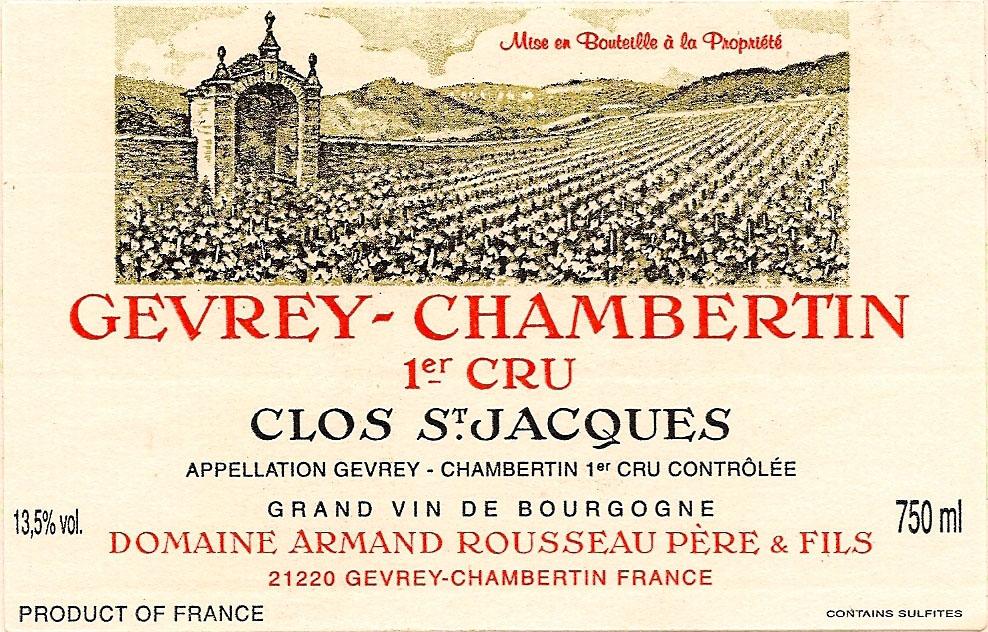 Gevrey Chambertin 1er Cru