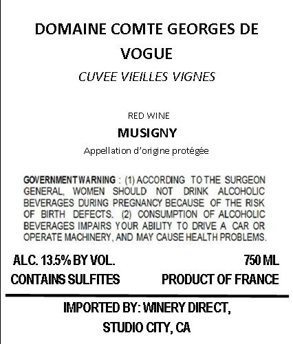Cuvee Vieilles Vignes Red Wine