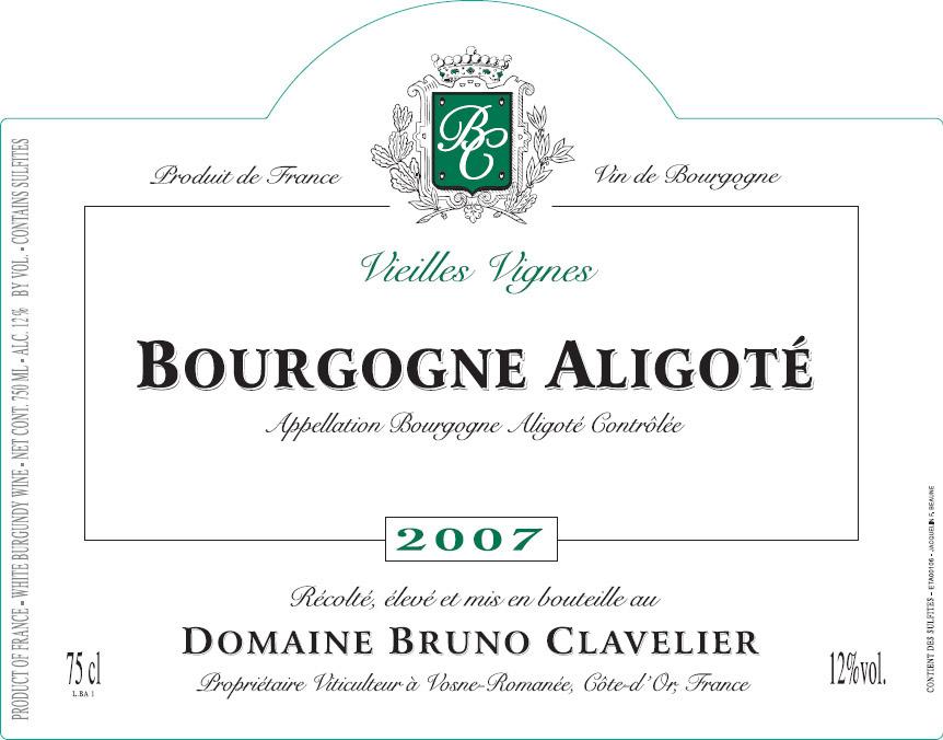 Bourgogne Aligote
