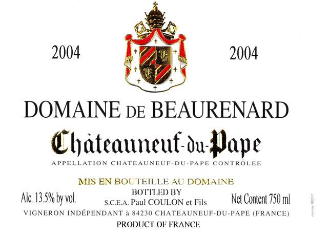 Châteauneuf Du Pape Aoc