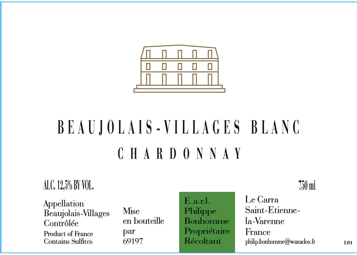 Beaujolais - Villages Blanc