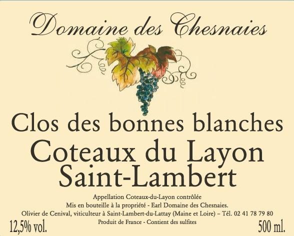 Clos Des Bonnes Blanches