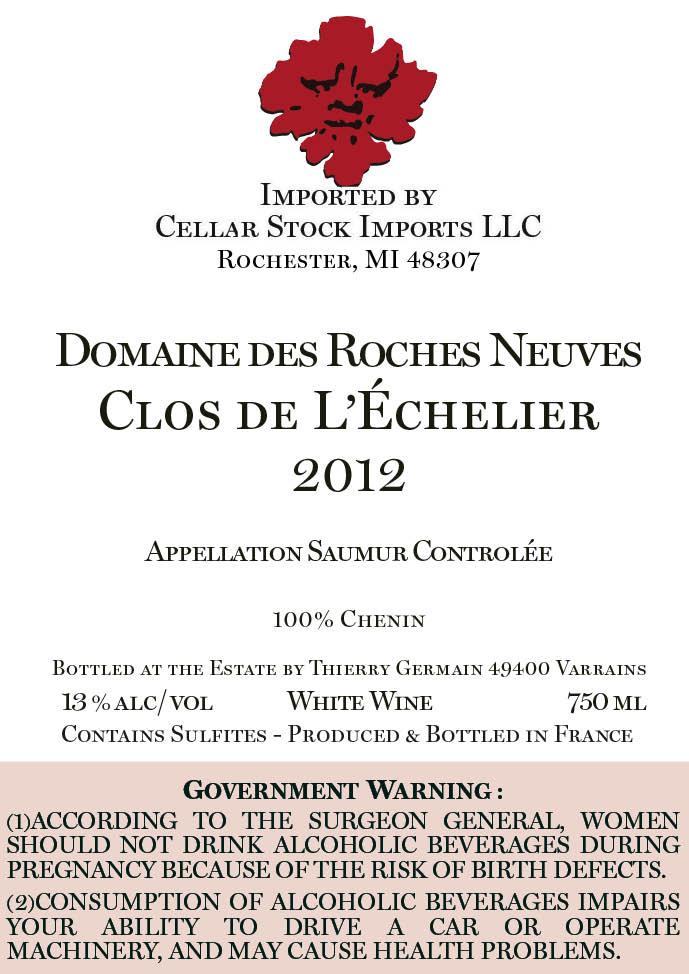 Clos De L'echelier