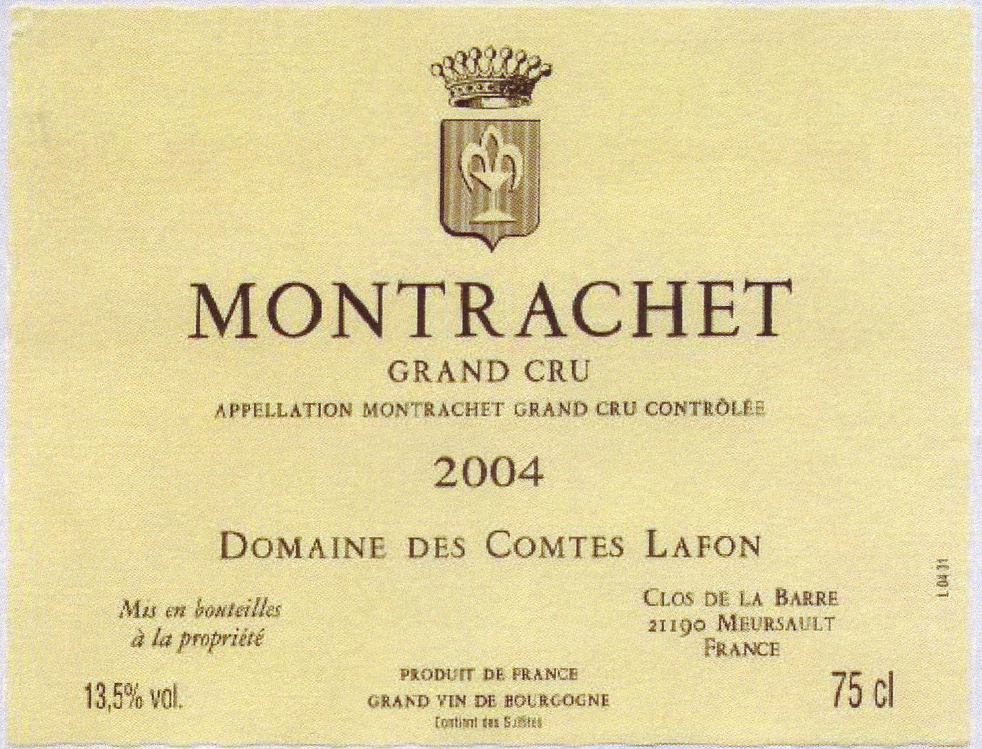 Montrachet Grand Cru