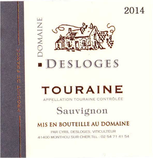 Domaine Desloges Touraine Sauvignon