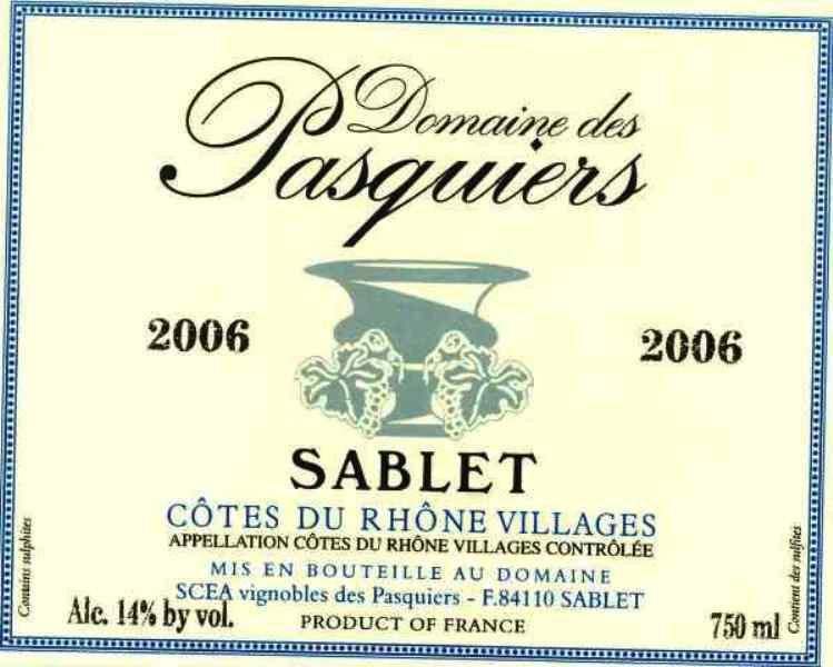 Côtes Du Rhône Villages