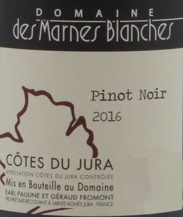 Marnes Blanches Pinot Noir