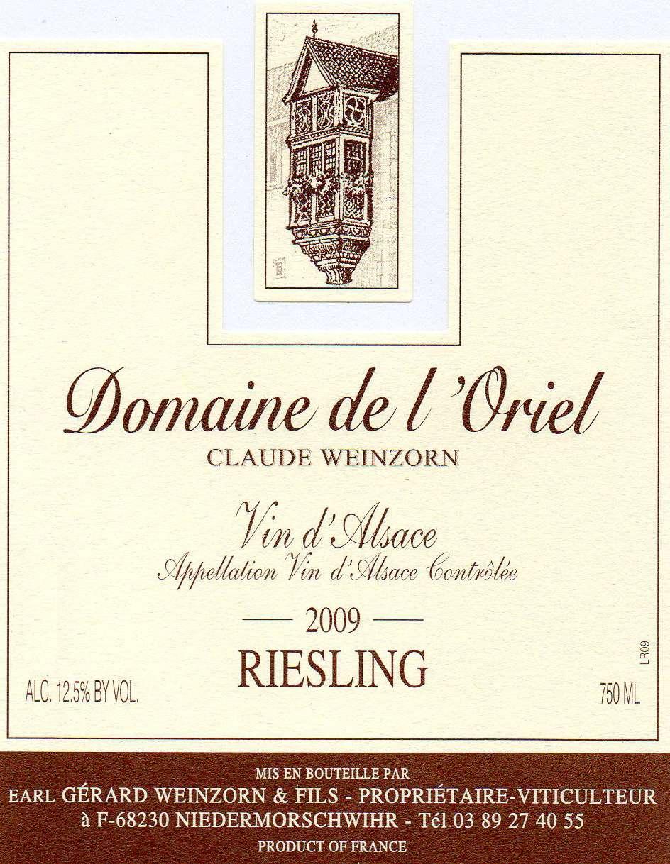 Domaine De L'oriel Riesling