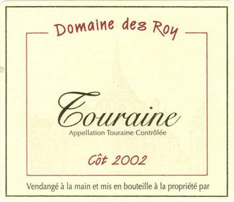 Touraine Côt Red Table Wine
