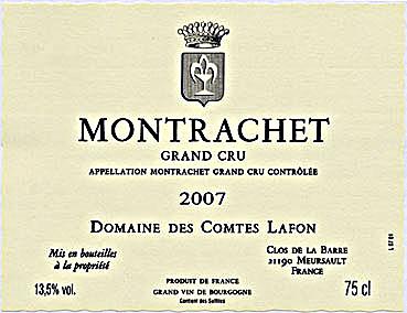 Wassermar Selection Montrachet