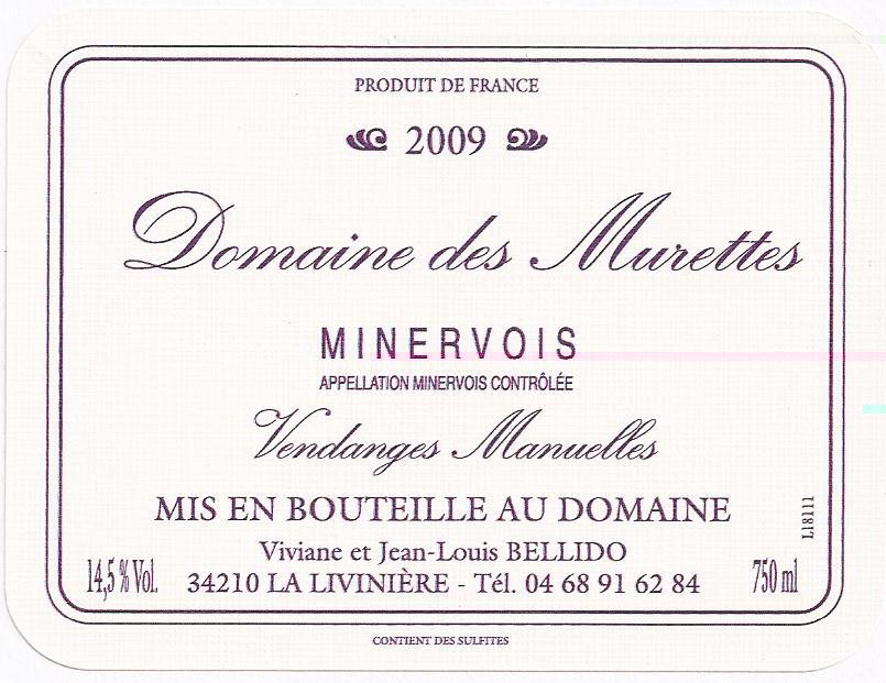 Minervois Red Wine La Livinière