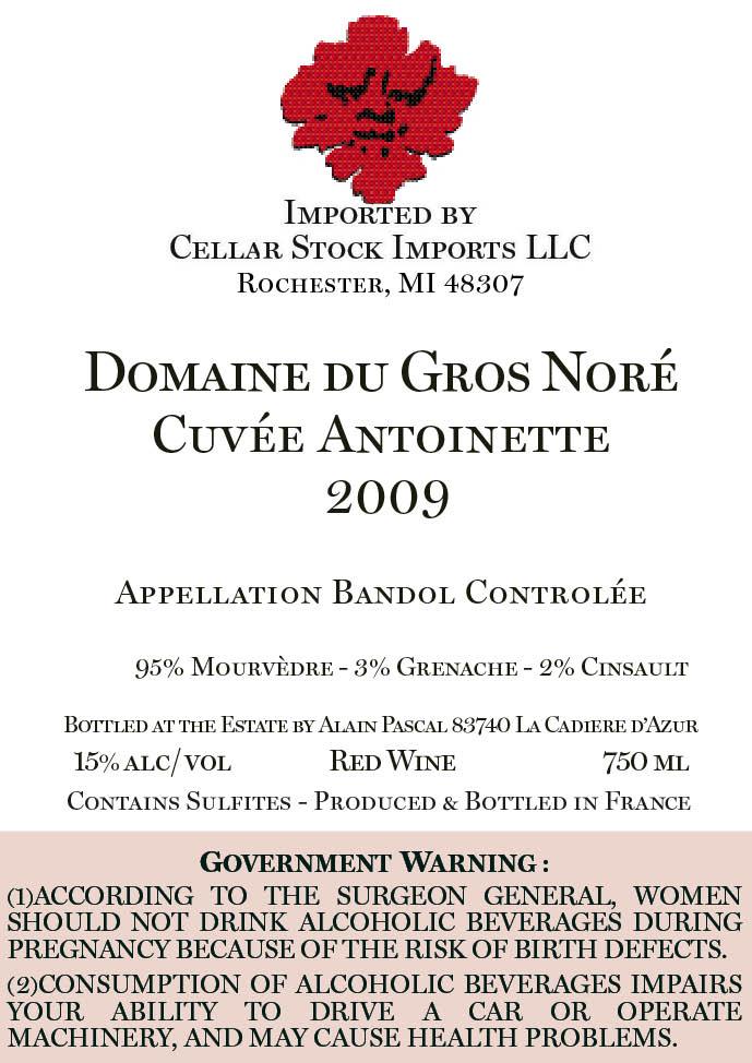 Cuvee Antoinette