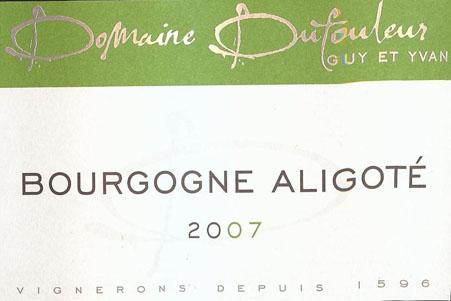 Bourgogne Aligoté