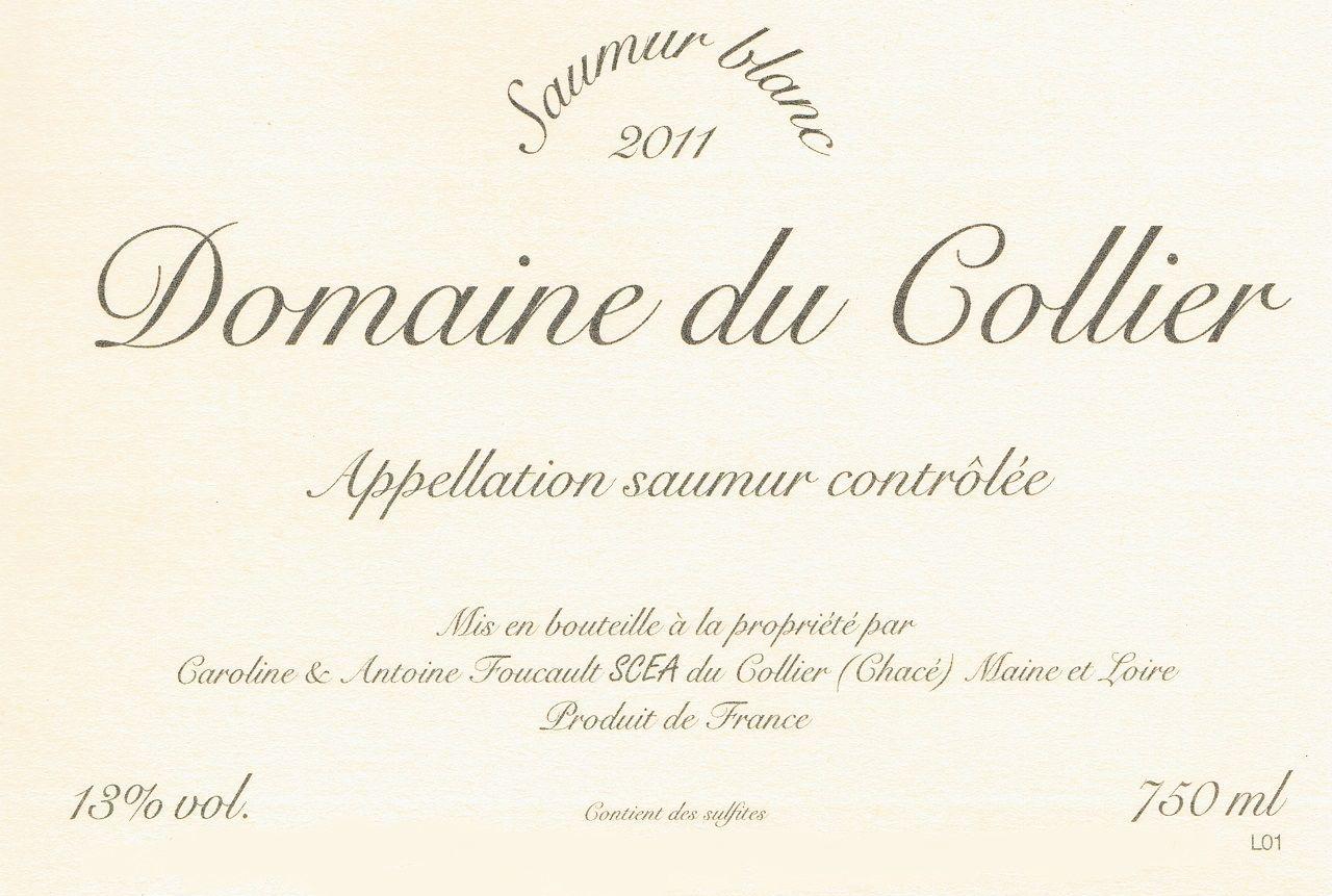 Saumur White Wine