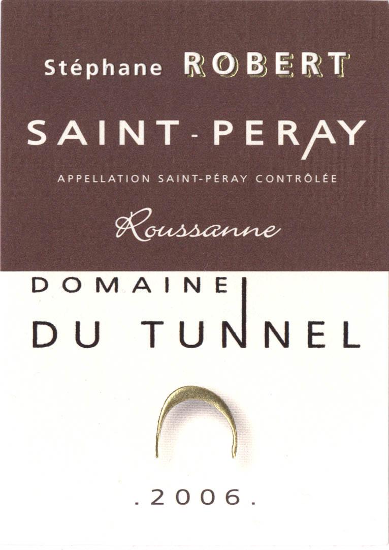 Domaine Du Tunnel Stéphane Robert Saint-Peray