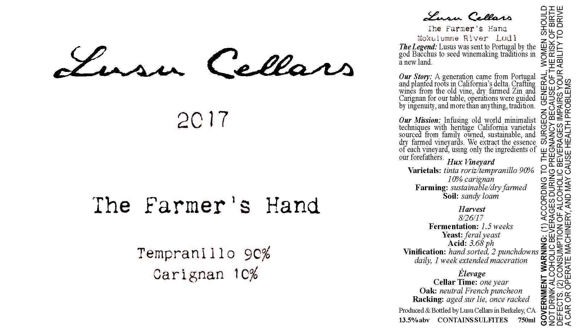 The Farmer's Hand